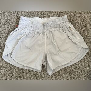 Lululemon Women's Light Gray Tracker Shorts
